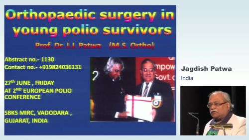 Orthopaedic surgery in young polio survivors