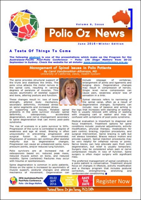 Polio Oz News June 2016